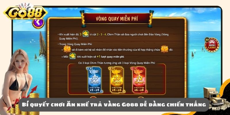 Bí quyết chơi Ăn khế trả vàng Go88 dễ dàng chiến thắng