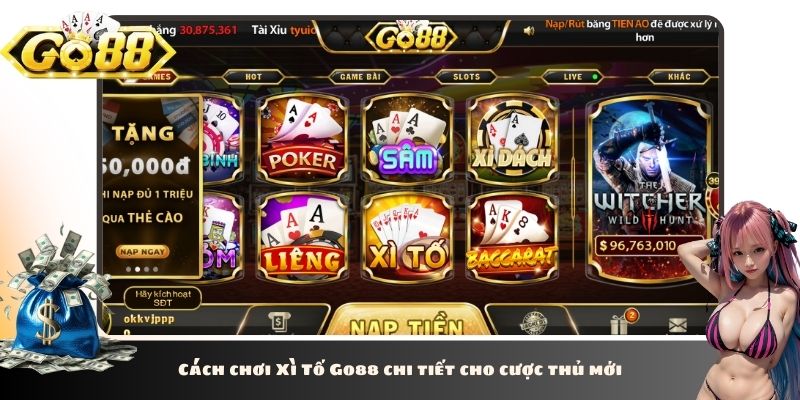 Cách chơi Xì Tố Go88 chi tiết cho cược thủ mới