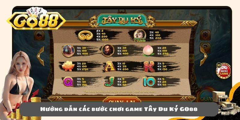 Hướng dẫn các bước chơi game Tây Du Ký GO88