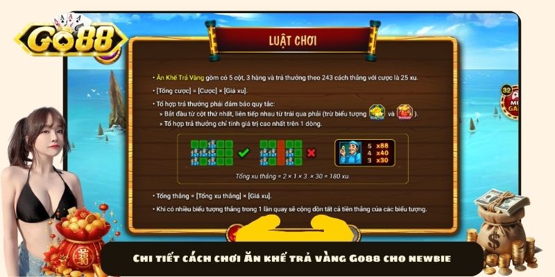 Chi tiết cách chơi Ăn khế trả vàng Go88 cho newbie