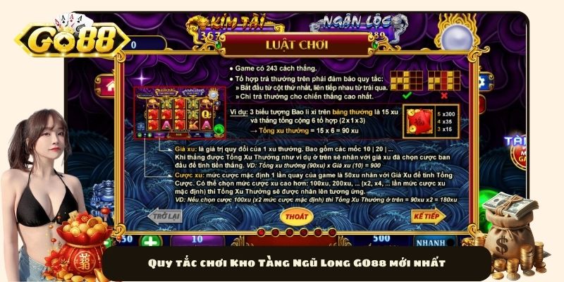 Quy tắc chơi Kho Tàng Ngũ Long GO88 mới nhất