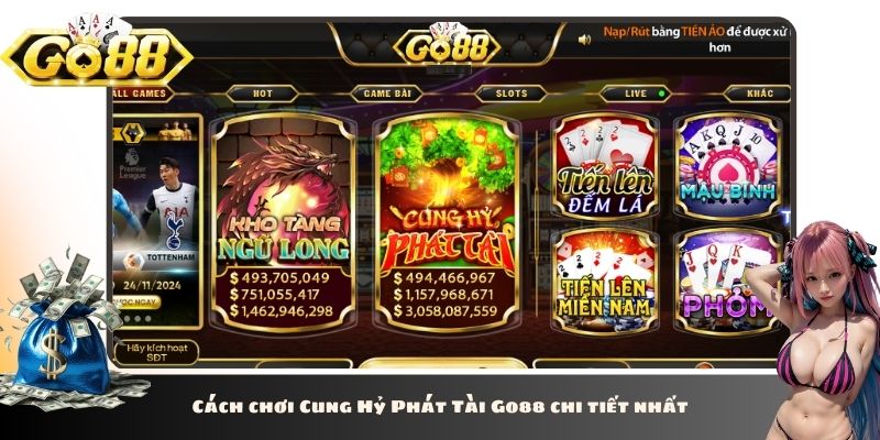 Cách chơi Cung Hỷ Phát Tài Go88 chi tiết nhất